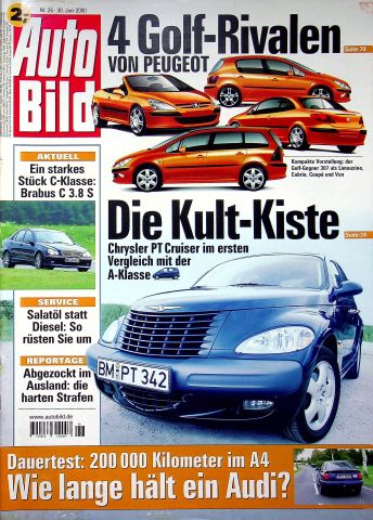 Deckblatt Auto Bild (26/2000)